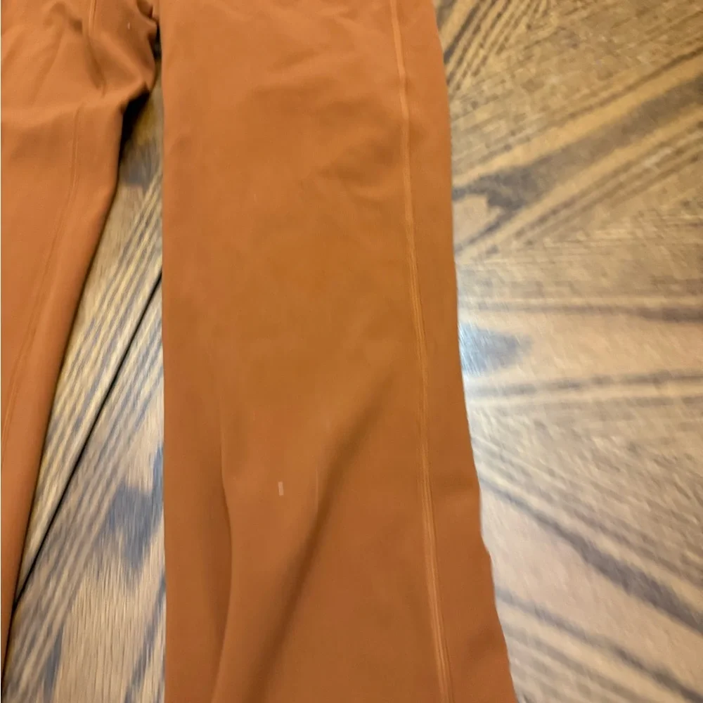 lululemon athletica Burnt Orange Flare Leggings - Picture 8 of 8